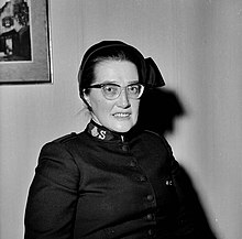 Alida Margaretha Bosshardt Bosshardt in 1963