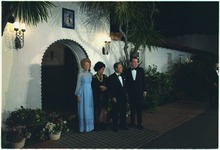 President Richard Nixon and First Lady Pat Nixon at La Casa Pacifica, their Western White House, in 1973.