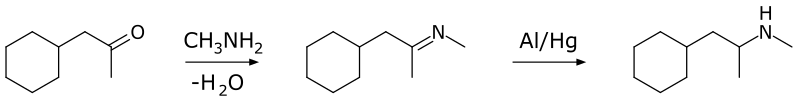 File:Propylhexedrine synthesis from cyclohexylacetone.svg