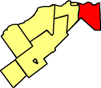 موقعیت هاوکسبری شرقی در نقشه