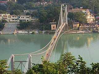 <span class="mw-page-title-main">Ram Jhula</span> Bridge in Rishikesh