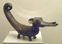 Récipient en céramique Origine : Culture chimú, actuel Pérou 1400–1533 ap. J.-C.