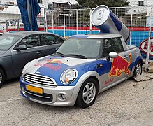 Red Bull car in Israel, 2017