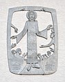 * Nomination A relief made of aluminium by C. Mazzucco, created in 1993. It is attached to a residential house wall west of the parish church. --Herzi Pinki 21:33, 14 March 2014 (UTC) * Promotion  Support Good quality. --XRay 07:54, 15 March 2014 (UTC)