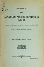 Thumbnail for File:Report of the Canadian Arctic Expedition, 1913-1918 - Volume 9 - Part G-H.djvu