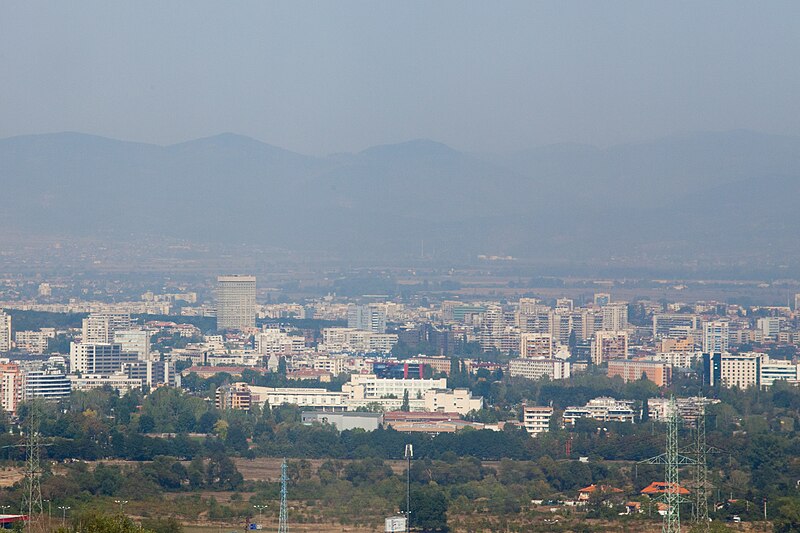 File:Ride with Simeonovo Cablecar to Aleko, view to Sofia 2012 PD 006.jpg