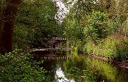 Rio Lambro no Parque da Cidade de Monza