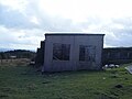 The storeroom/workshop building attached to the gallery.