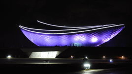 ETFE Facade with integrated LED Lights