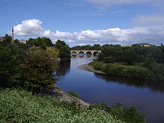 <span class="mw-page-title-main">Coldstream</span> Town and civil parish in Scotland