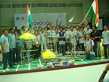 Robocon 2010 Winner: MIT, Pune Robocon 2010 Winner.JPG