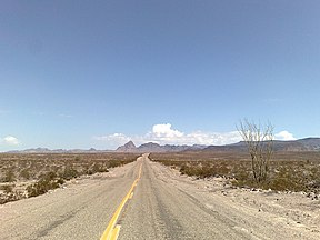 Route 66 - Road to Oatman.