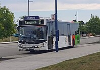 New route 97 at the Pegasus terminus. 5/10/2020 Route 97 5-10-2020.jpg