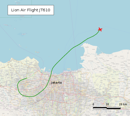 Tập_tin:Route_of_Lion_Air_Flight_610.svg