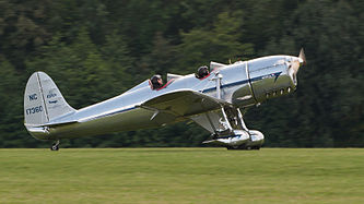 English: Ryan STA Special (reg. NC17360, cn 184, built in 1937). Engine: Menasco D4-B. Deutsch: Ryan STA Special (Reg. NC17360, cn 184, Baujahr 1937). Motor: Menasco D4-B.