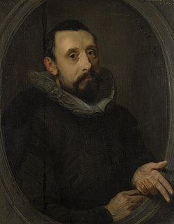 J. P. Sweelinck egyik fennmaradt portréja Öccse, Gerrit Pieterszoon Sweelinck festménye