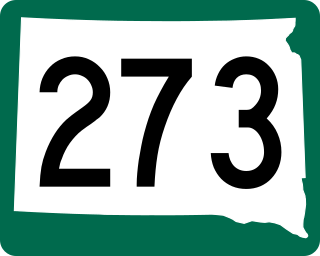 <span class="mw-page-title-main">South Dakota Highway 273</span> State highway in the U.S. state of South Dakota