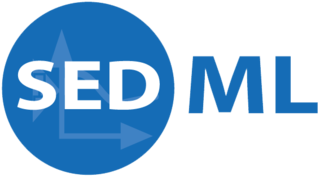 SED-ML representation format, based on XML, for the encoding and exchange of simulation descriptions on computational models of biological systems