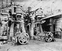 Quadruple expansion engines of St. Louis in the Cramp workshop where they were built SS St. Louis (1894) engines.jpg