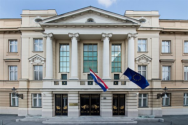 Parliament of Croatia building