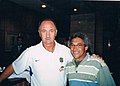סלבה ברזילאי ומאמן נבחרת ברזיל, לואיס פיליפה סקולארי במונדיאל יפן 2002