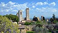 Die Stadt San Gimignano in Italien: Schon im Mittelalter baute man solche hohen Türme.