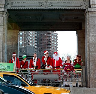 <span class="mw-page-title-main">Christmas in New York</span>
