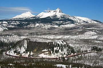 View from Santiam Pass