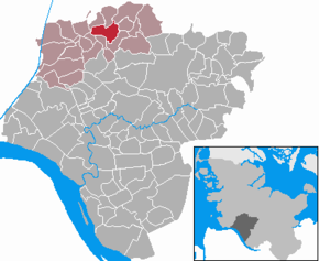 Poziția localității Schenefeld