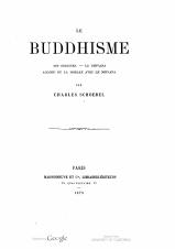 Schoebel - Le Buddhisme, 1874.djvu