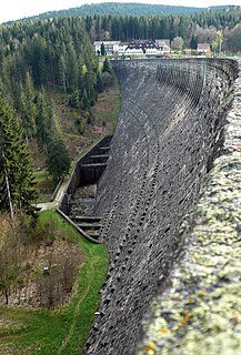 Schwarzenbach Dam dam