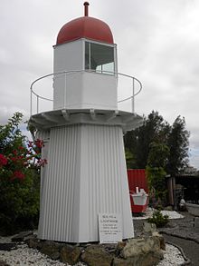 Sea Hill Deniz Feneri - Curtis Adası'nın KB noktası - 1873 (1960'da değiştirildi) .jpg