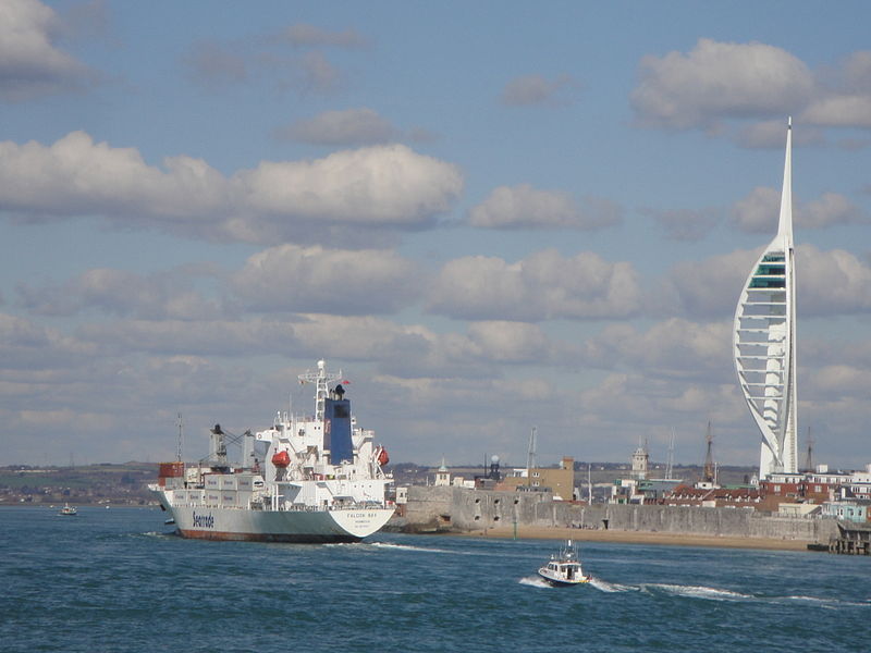 File:Seatrade Falcon Bay at Portsmouth Harbour.JPG