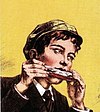 Bandmaster-Plakat des Unternehmens C. A. Seydel Söhne aus den 1920er-Jahren (→ zum Artikel)