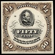 Sherman Beer Stamp 50c 1871 issue.JPG