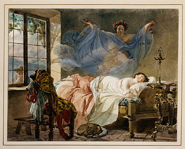 Rêve d'une jeune fille (1833)