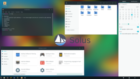 Solus 3 with the Budgie desktop environment