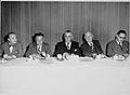 Some of those sitting at the head table for the 46th annual luncheon of the League for Industrial Democracy, at the Hotel Commodore in New York, March 31, 1951(5279402812).jpg