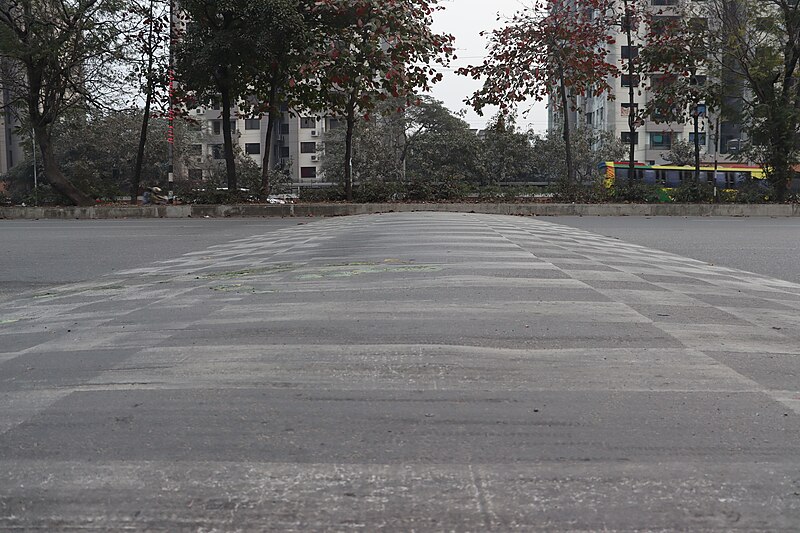 File:Speed breaker in dhaka.jpg