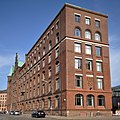 Deutsch: Sandtorkaihof in der Hamburger Speicherstadt (Hamburg-HafenCity). This is a photograph of an architectural monument. It is on the list of cultural monuments of Hamburg, no. 11793, 11794, 11977.