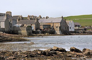 St Margarets Hope village in the United Kingdom