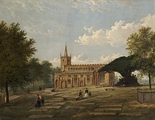 Deane Parish Church, c.1860 by James Howe Carse St Mary the Virgin, Deane Parish Church, Bolton by James Howe Carse.jpg