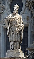 Statue San Giacomo Confessore near Duomo Catania. Italy.jpg