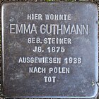 Stolperstein für Emma Guthmann, Kusel