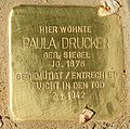 Paula Drucker, Gieselerstraße 23, Berlin-Wilmersdorf, Deutschland