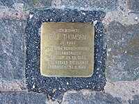 Stolperstein Paul Thomsen