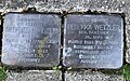 Stolpersteine Siegfried und Rebekka Wetzler – Ermordet in Auschwitz