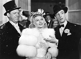 Paul Hartman, Anna Neagle & Ray Bolger in Sunny (1941)