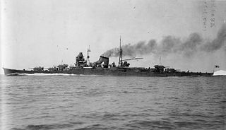 Japanese cruiser <i>Suzuya</i> (1934) Third ship in the Mogami class of Japanese heavy cruisers