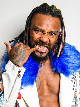 <span class="mw-page-title-main">Swerve Strickland</span> American professional wrestler (born 1990)